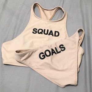 Squad Goals Bikini Set